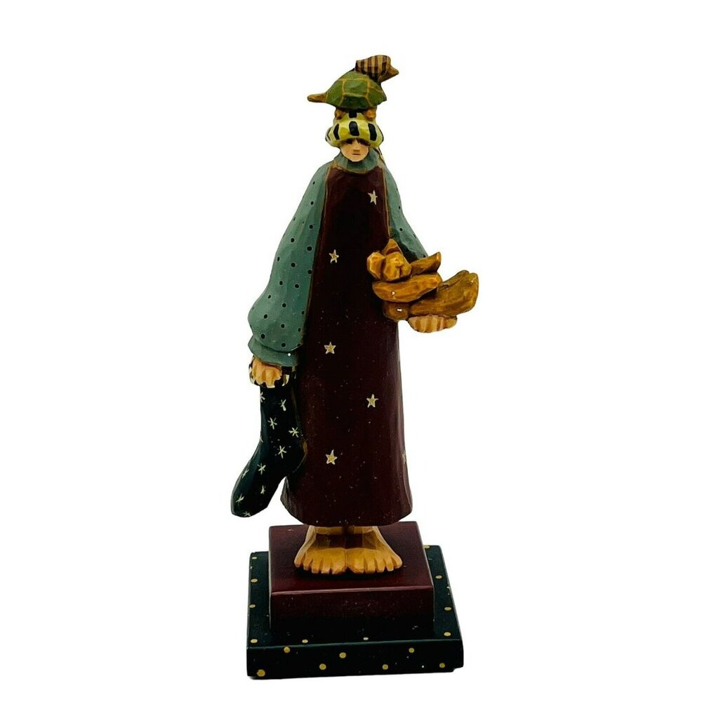 Williraye Studio Girl Bedtime Teddy Bear Turtle Figurine‎ 6.5 inch WW2304 READ